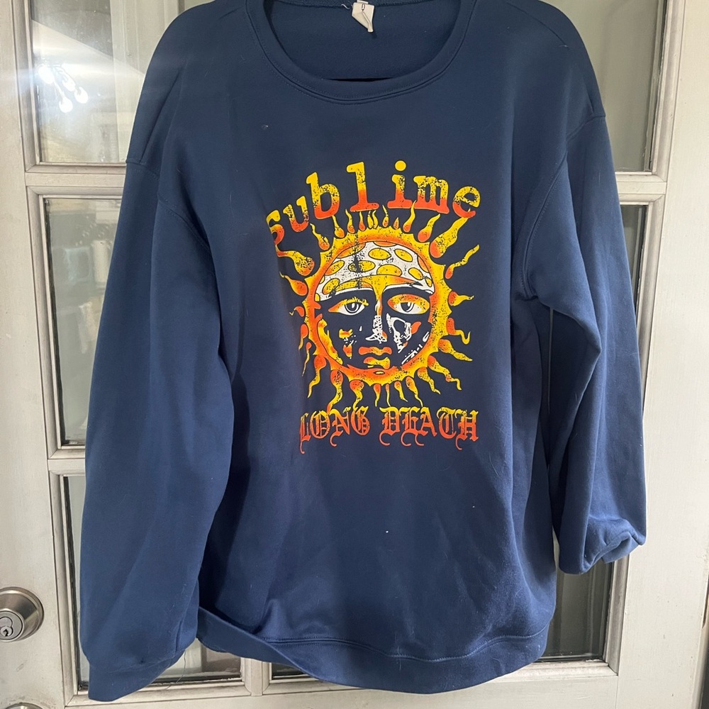 Sublime Long Beach Navy Sweatshirt